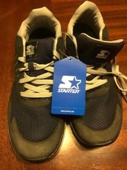 Starter Tennis / Running Shoes Size 7 1/2 Black/Grey 551185944 NIB with tags