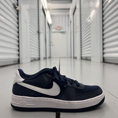 Nike Air Force 1 Valentines Day Obsidian Shoes BQ6980-400 GS Youth US Size 4Y