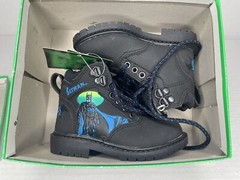 Vintage Batman Forever Boots Youth 9C 1995 New W/ Box
