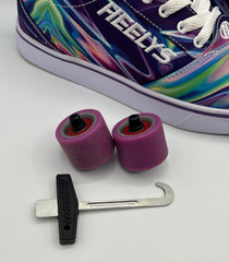 Heelys – Pro 20 Prints Skate Shoes – Purple Swirl – Size Youth 6