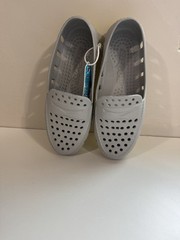 Floafers Kids Prodigy Driver Shoes Grey Size 3 New