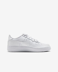 NIKE AIR FORCE 1 LE (GS) Youth Big Kids Shoes Sneakers White/White DH2920-111