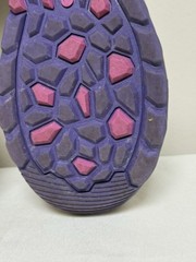 MERRELL Youth Hydro Hiker Purple Grey Sandals Size 4M Leather Upper MK164440