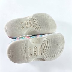 Crocs Cassic Slip on Clog Kids Rainbow Swirl Youth Size J2
