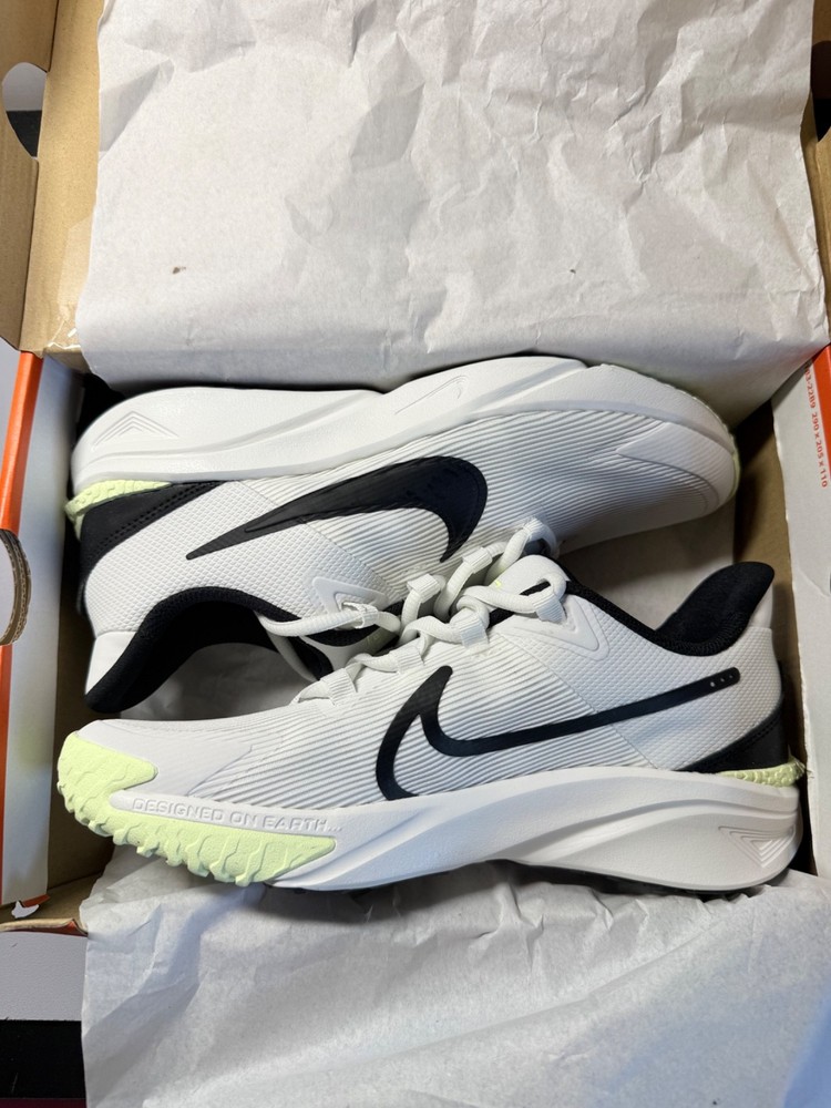 Nike Star Runner 4 GS ‚Summit White Black‘ Kids DX7615-102 New Size 7Y
