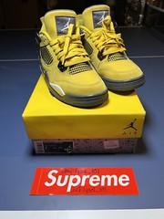 Pre-Owned – Size 7y – Nike Air Jordan 4 Retro – Lightning 2021 – 408452-700