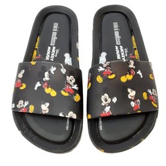 Mini Melissa Disney Mickey Mouse Slide Sandals Kids 13 Summer Shoes Beach Casual