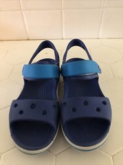 Crocs Crocband Cruiser Sandals, Size Toddler C12 Blue .