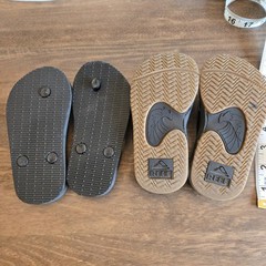 Toddler Sandle Flip-flops Bundle Reef & Off Brand