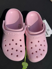 Crocs Junior 3 – J3 Pink 🌸 Classic Clog Fast Shipping New, White Tags.