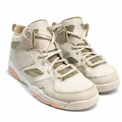 Jordan’s- Flights Light Pink/army Green/ Beige Kids Size 13C