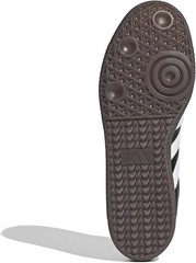 adidas Samba Indoor Sneaker, Black/White/Gum, 10.5 US Unisex little Kid – NEW