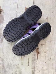 Northside Kids Sport Sandals Purple Gray Size 4 Youth Closed Toe Hiking NWT