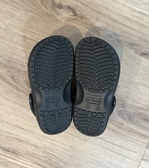 Crocs Baya Size 9 Unisex Kids Clog Sandal – Black