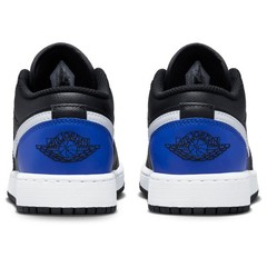 [553560-042] GRADE SCHOOL AIR JORDAN RETRO 1 LOW ‚BLACK GAME ROYAL WHITE (GS)‘