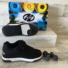 Heelys Dual Up X2 HE100021 Low Top Black White Skate Shoes Youth 3