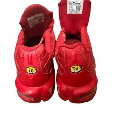 Nike Air Max Plus TN Triple Red Sneakers Shoes Youth 4.5 CQ9748-600 Women 6