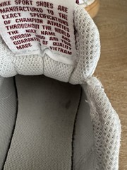 Nike Blazer Low 77 White Team Red Size 11.5C