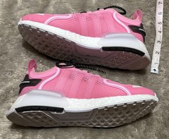 Adidas NMD V3 Beam Pink White Boost Knitted Sneakers AGY4288 Jr Size 7, Womens 8