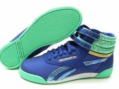 Reebok Junior Classic V72763 BEACON TEAL WHITE GOLD SHOES SIZE 5.5