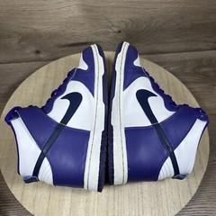 Nike Dunk High Electro Purple Midnight Navy GS Size 5.5Y Womens Size 7