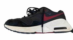 Barely Used Nike Air Max System GS Youth Size 7Y Shoes DQ0284-003 Black Maroon