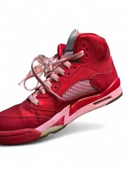 Jordan Air Jordan 5 Retro Valentine’s Day GS Red Pink High-Top Kids Sneakers