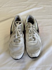 Nike Air Max Youth Size 6.5Y White Black Orange Green Running Sneakers Shoes