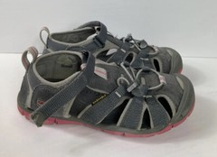 KEEN Seacamp II CNX Youth Sandals 1020702 Steel Gray/Rapture Rose – Youth Size 2
