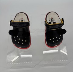 Crocs Disney Mickey Mouse Kids Clogs Black/Red/Yellow Slip On US 7 Unisex