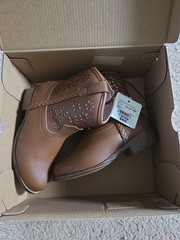 Thereabouts TH Charlee Cognac Ankle Boots US 12M