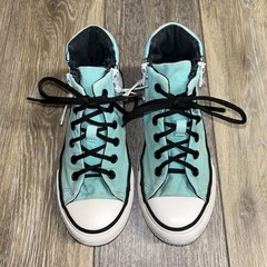 Converse All Star Chuck Taylor 658082F Blue Sneaker Shoes Junior Youth US Size 2