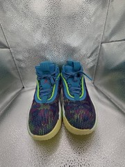 Nike Air Jordan 36 GS Blue Purple Volt Green Basketball Shoes DN6155-430 Size 5Y
