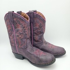 Dan Post Boot Company Purple Pink Cowboy Boots – Children’s Size 1.5D – Style LC