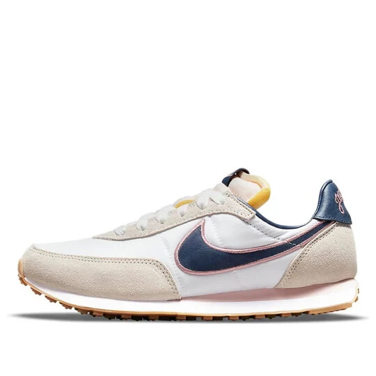 Nike Waffle Trainer 2 SE Athletic Kids Sz 7Y White Letterman’s Jacket DJ0345-100