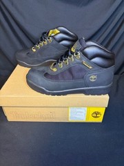 Timberland Field Boot Black w Gold Hardware Size 5.5Y