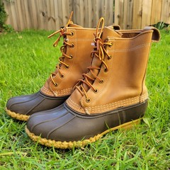 L.L. Bean Duck Classic Bean Boots Kids Size 4, Waterproof, Leather – VERY GOOD!