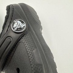 Crocs Comfort Fleece Lined Clogs Child Size C 8 Black