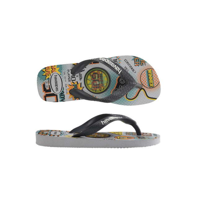 Havaianas Kids Top Holographic Ice Grey