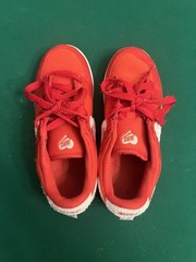Nike Dunk Low Valentines Day PS Size 2.5Y Red White Sneakers Shoes FZ3549-612