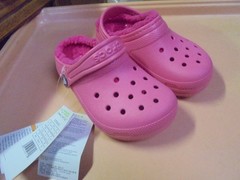 New Crocs Classic Lined Clog Children’s 10 Shade of Pink
