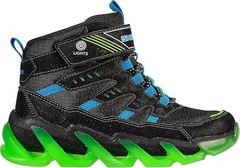 Skechers Kinder S Lights-Mega-Surge-FLASH BREEZE Size 3 Kids NWB 400131L