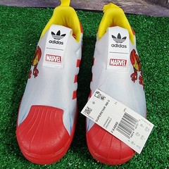 ‚Adidas X Marvel‘ Superstar 360 C Iron Man Kids Originals – FX4880 Size 3 (W28)