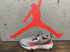 Nike Renew Element 55 „Particle Grey/Track Red“ Youth Sz 3