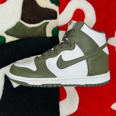 Nike Dunk High Retro Cargo Khaki DB2179-105 GS 6.5Y *WORN/NO BOX*
