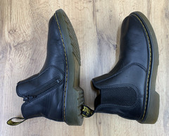 Dr Martens Junior 2976 J Softy T Leather Chelsea Leather Boots Kids Junior Sz 3
