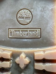 Timberland Leather Boots Boys Size 6 Blue Nubuck Classic Lace-Up 3793A