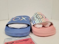 (Mismatched Color): Roxy Kids RG Slippy II Slide Sandals Youth Size 1 Sample