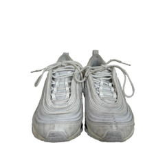 Air Max Youth Sz 6 white leather synthetic Air Sole Athleisure Activewear shoe