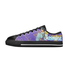 Jasmine aladdin Custom High Top Canvas Sneaker Shoes For Kids
